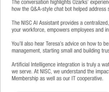 Nisc Ai Assistant Weaving AI into the Fabric of the NISC Enterprise – Episode 2: The ...