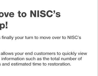 It’s Your Turn to Move to NISC’s Hosted Outage Map!