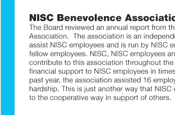 NISC Board Update