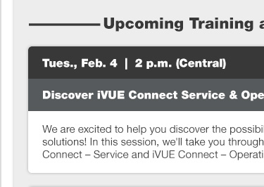 New Year, New Possibilities with iVUE Connect